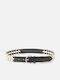 Leather Women's Belt Black