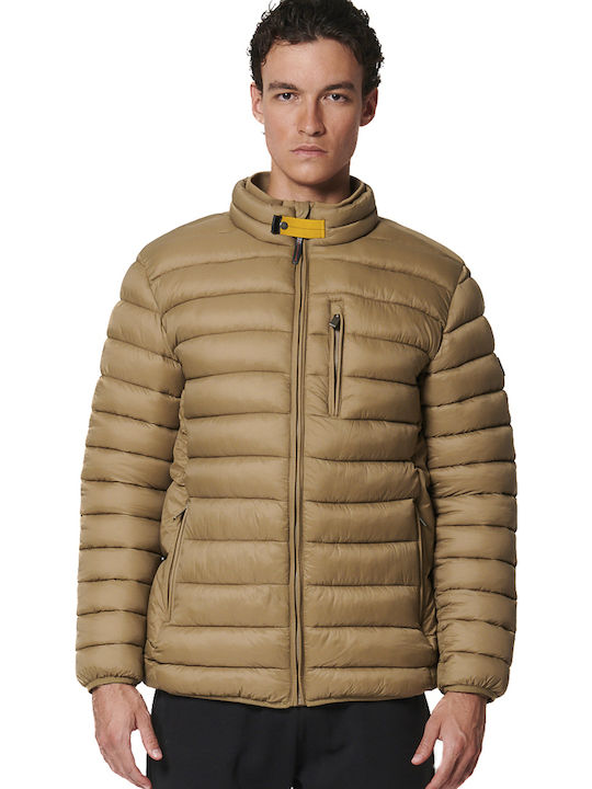 Body Action Geacă Puffer Maro