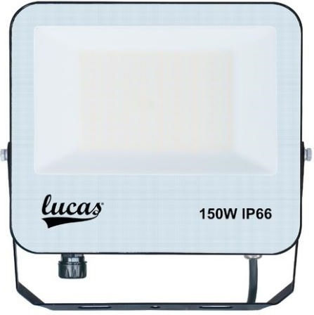 Lucas Waterproof LED Floodlight 150W Warm to Cool White IP66