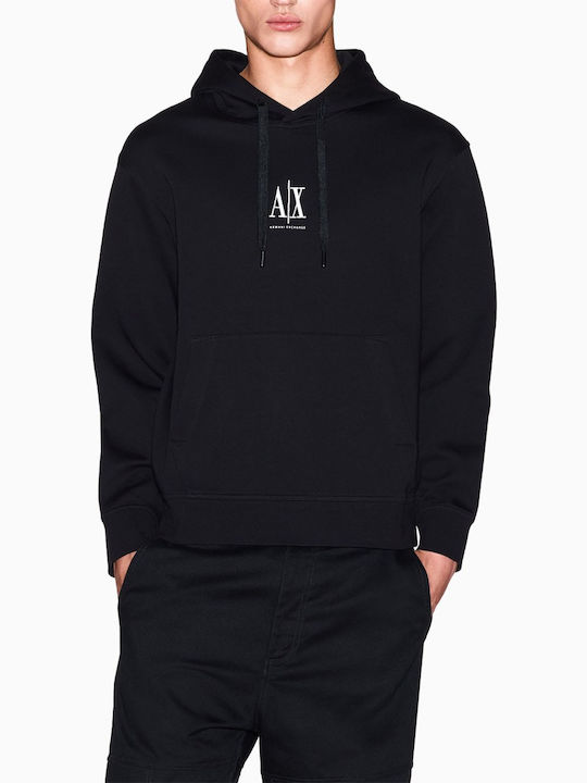 Sweatshirt mit Kapuze Black