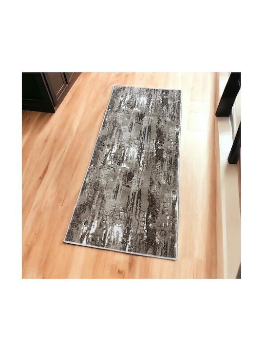 Linea Home Tree Αντιολισθητικό Χαλί Διάδρομος Καφέ 70x200cm