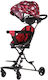 NBW Verstellbar Kinderwagen Geeignet ab 6+ Monaten Rot 4.8kg BICI80291