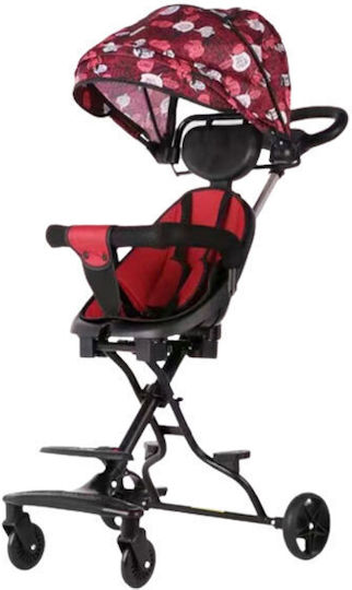 NBW Verstellbar Kinderwagen Geeignet ab 6+ Monaten Rot 4.8kg BICI80291