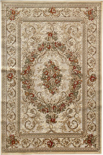 Bekas Carpets Genova Teppich Rechteckig Synthetisch,Polyester/Cotton/Leather Beige
