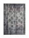 Balsan Teppich Rechteckig Synthetisch,Polyester/Cotton/Leather mit Fransen Grey
