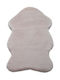 Newplan Puffy Anti-slip Rug Rectangular Furry T-FC19 Pink