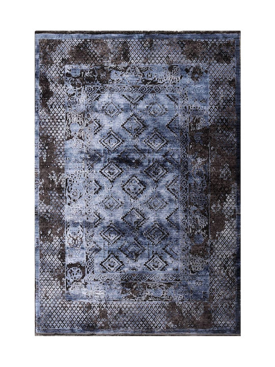 Tzikas Carpets Karma 00156-930 Covor Rectangular cu franjuri Albastru