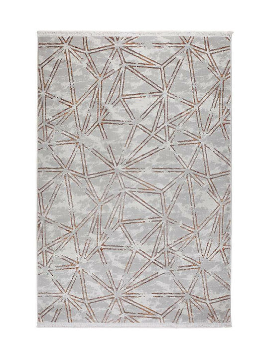 Newplan Valencia 9053A Rug Rectangular with Fringes Gray