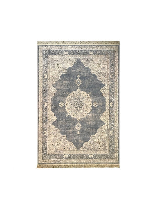 Ragolle Da Vinci Covor Rectangular cu franjuri Gri