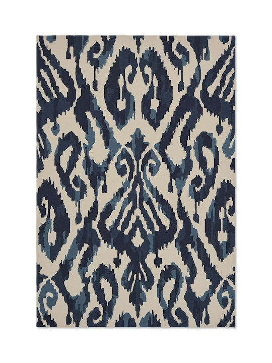 Brink & Campman Kasuri Covor De exterior Rectangular Indigo