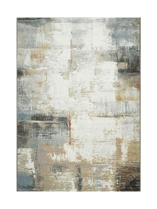 Ragolle Mancini Teppich Rechteckig Synthetisch,Polyester/Cotton/Leather Grey / Green