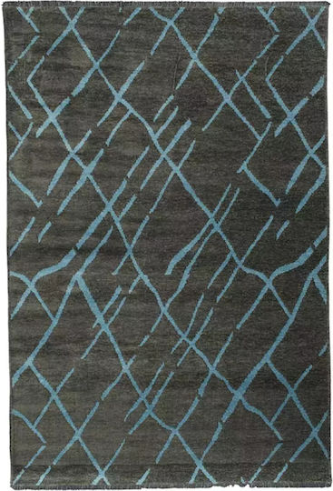 Koulis Carpets Kilim NV26 Antiderapant Covor Rectangular Grey / Blue