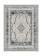 Klonaras PEARL 1001 Килим Правоъгълена Anthracite / Grey