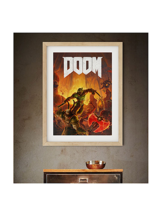 Gaming Poster Doom Eternal Gm2343 30cm X 40cm F...