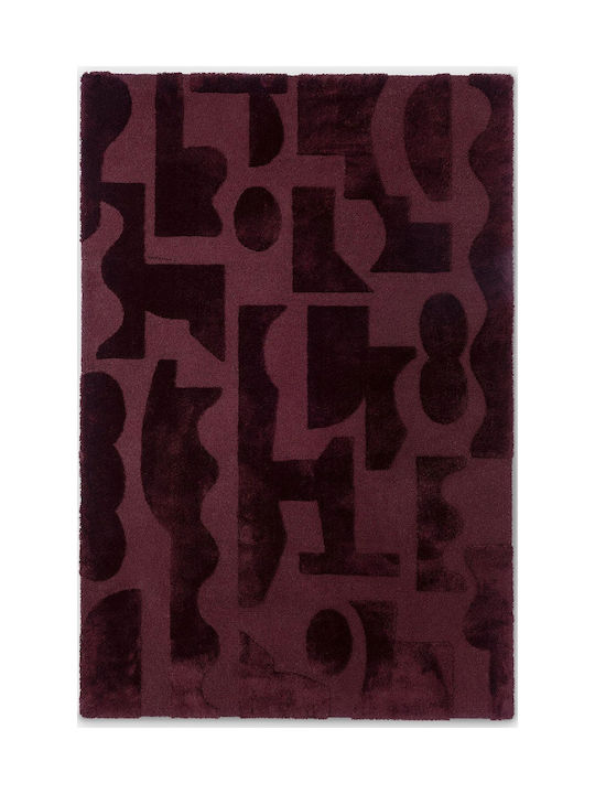 Brink & Campman 121100 Rug Rectangular Wool Burgundy