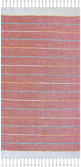 Newplan Ribella Handmade Anti-slip Summer Cotton with Fringes 400 Red Newplan Ribella Handmade Anti-slip Summer Cotton with Fringes 400 Red