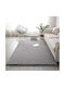 Beauty Home Art 9643 Anti-slip Rug Rectangular Shaggy Furry Gray