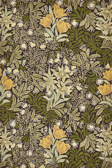Morris & Co Bower Χαλί Ορθογώνιο Green 170x240cm