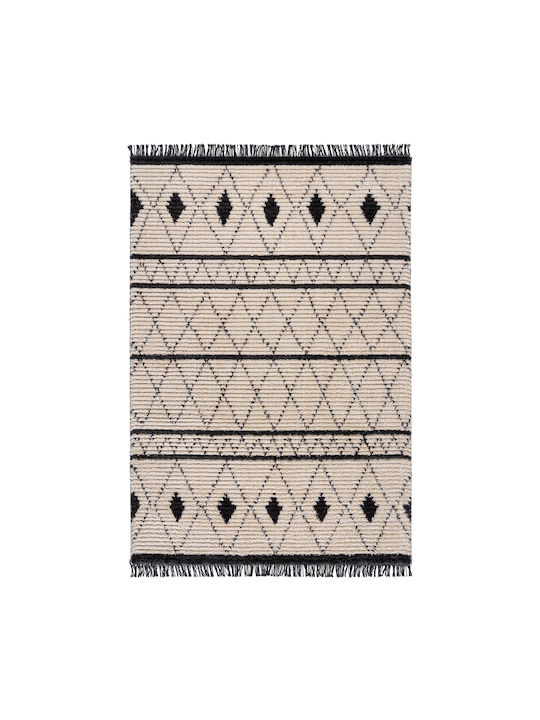 Beauty Home Imperial 9218 Teppich Rechteckig Synthetisch,Polyester/Cotton/Leather Ecru