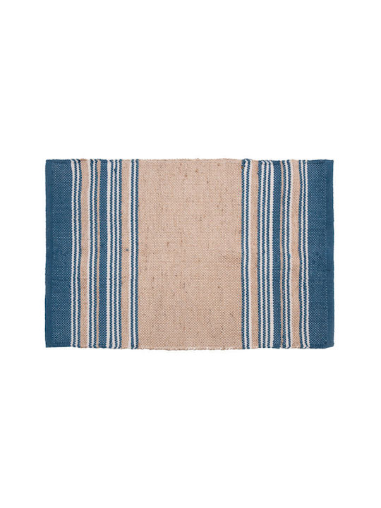 Viopros Juno Rug Rectangular Summer from Jute Blue