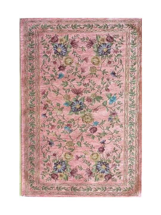 Klonaras Ibiza 821-Z Anti-slip Rug Rectangular Aubusson