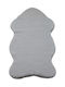 Newplan Puffy Fc6 Anti-slip Rug Rectangular Furry Grey R05