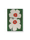 Marimekko Unikko 60th Anniversary 433007 Handgefertigt Teppich Außenbereich Rechteckig Synthetisch,Polyester/Cotton/Leather Green