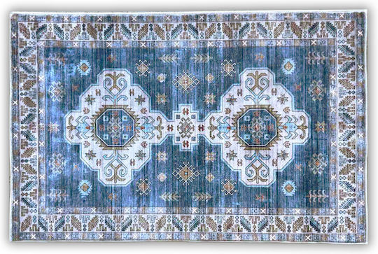 Chios Hellas Marocco No6 Anti-slip Rug Rectangular Black