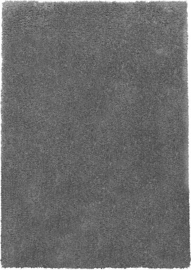Madi Shade Covor Rectangular Shaggy Gri închis