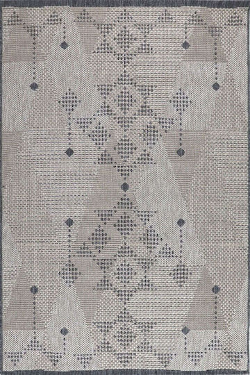 Eurofil Magic Χαλί Ορθογώνιο Καλοκαιρινό Ψάθινο Grey 160x230cm