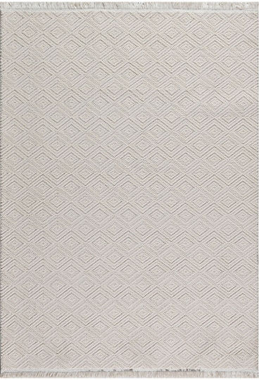 Polcarpet Bombai 7962 Χαλί Ορθογώνιο Shaggy με Κρόσια Beige 200x290cm