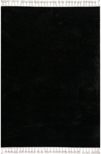 Balsan Silky Χαλί Ορθογώνιο Shaggy Black 160x230cm