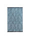 Palamaiki DC007 Χαλί Ορθογώνιο με Κρόσια Γκρι / Μπλε 160x230cm