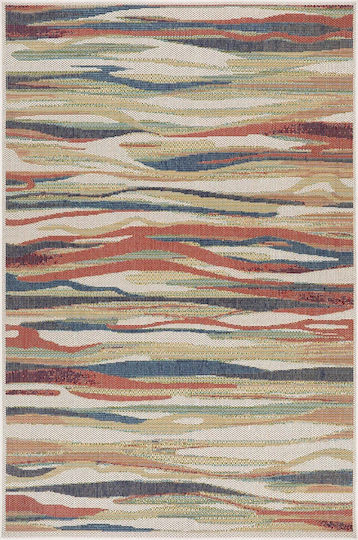 Eurofil Rug Rectangular Summer Wicker Multicolour