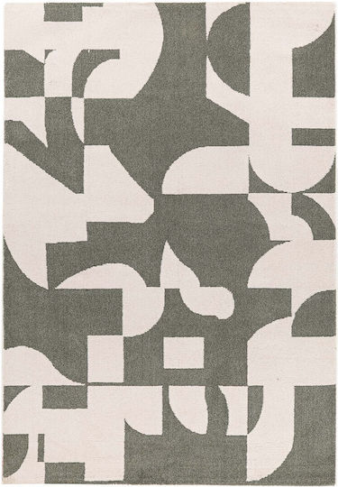 Royal Carpet Century 486a 200x290см Shaggy Зелен Килим за дневна