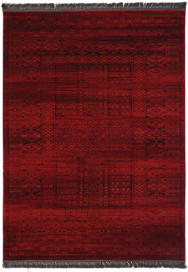 Royal Carpet Afgan 7504H με Κρόσια 200x250cm Dark Red