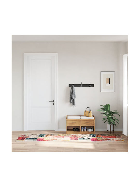 vidaXL Anti-slip Rug Rectangular Multicolour