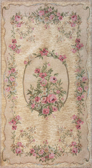 Klonaras Ibiza 204-J Anti-slip Rug Rectangular Summer Aubusson 204