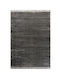 Tzikas Carpets Parma 19403 Χειροποίητο Χαλί Ορθογώνιο με Κρόσια Γκρι 133x190cm