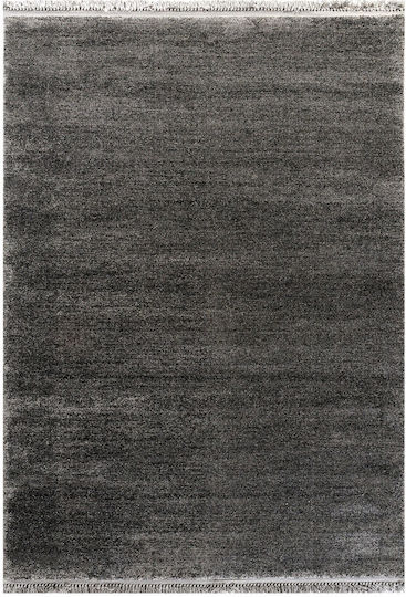 Tzikas Carpets Parma 19403 Χειροποίητο με Κρόσια 133x190cm Γκρι