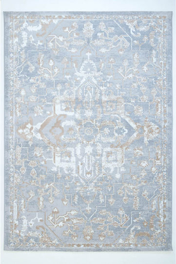 Ezzo Venice D306acd Rug Rectangular Gray