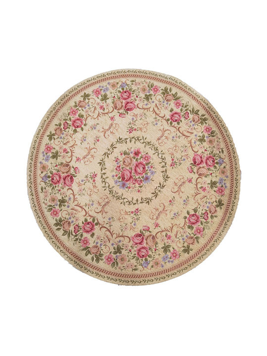 Klonaras Ibiza 290T Anti-slip Rug Round Summer ...