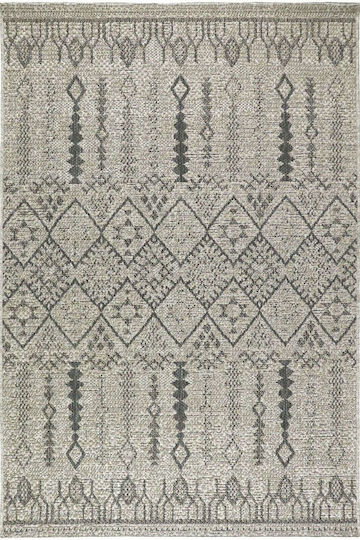 Eurofil Magic Χαλί Ορθογώνιο Καλοκαιρινό Ψάθινο Grey 160x230cm