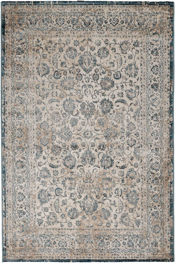 Biokarpet Gossip 8504a White Blue-140x200