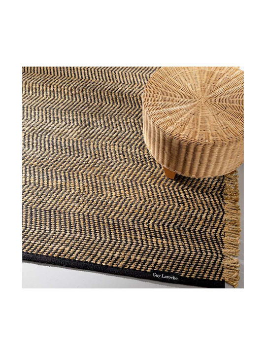 Guy Laroche Zigk Zagk Rug Rectangular from Jute...