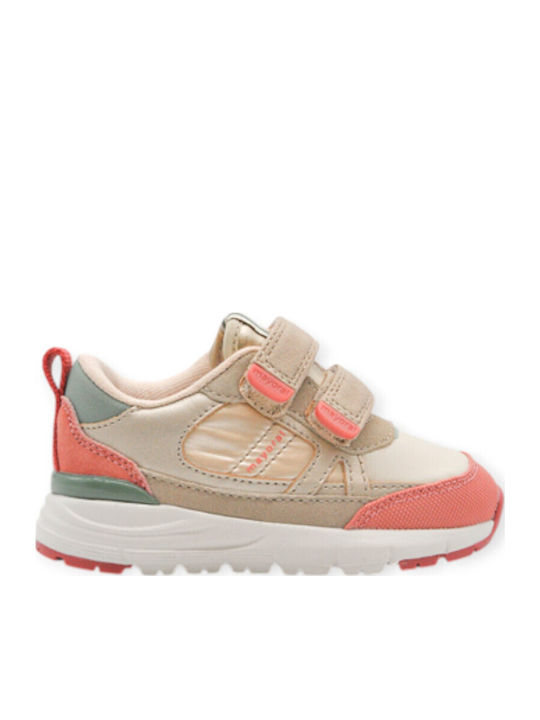 Mayoral Kinder Sneakers mit Klettverschluss Gold