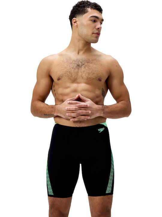 Speedo 00303818666 Men's Competition Jammer Black