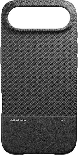 Native Union Back Cover Δερμάτινο Μαύρο (iPhone Air)