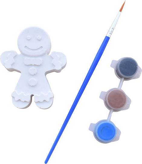 Philio Set de Colorat Băiețel Gingerman din ipsos 3buc
