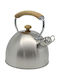 Felhome Wasserkocher Edelstahl Silber 2500ml